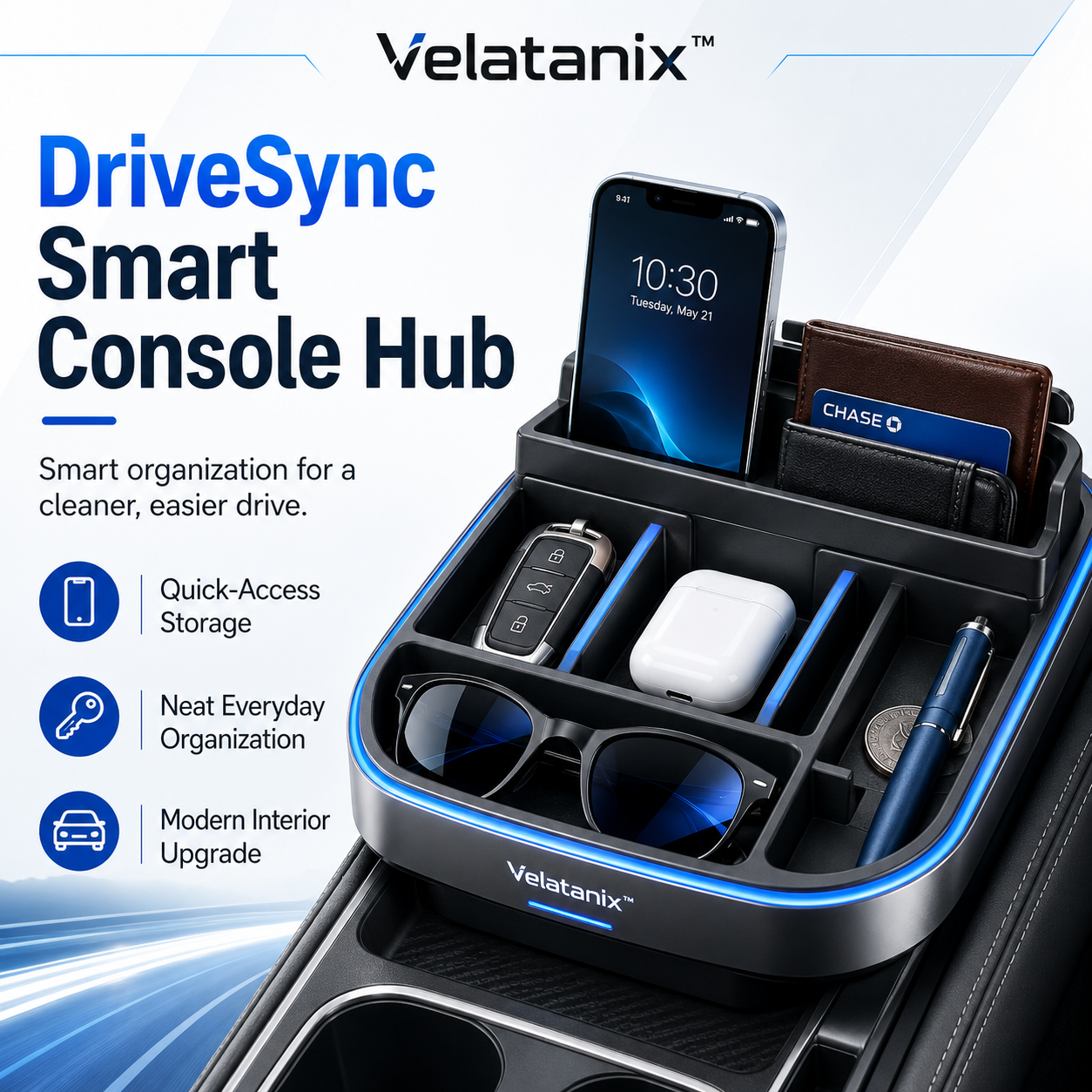 Velatanix™ DriveSync Smart Console Hub