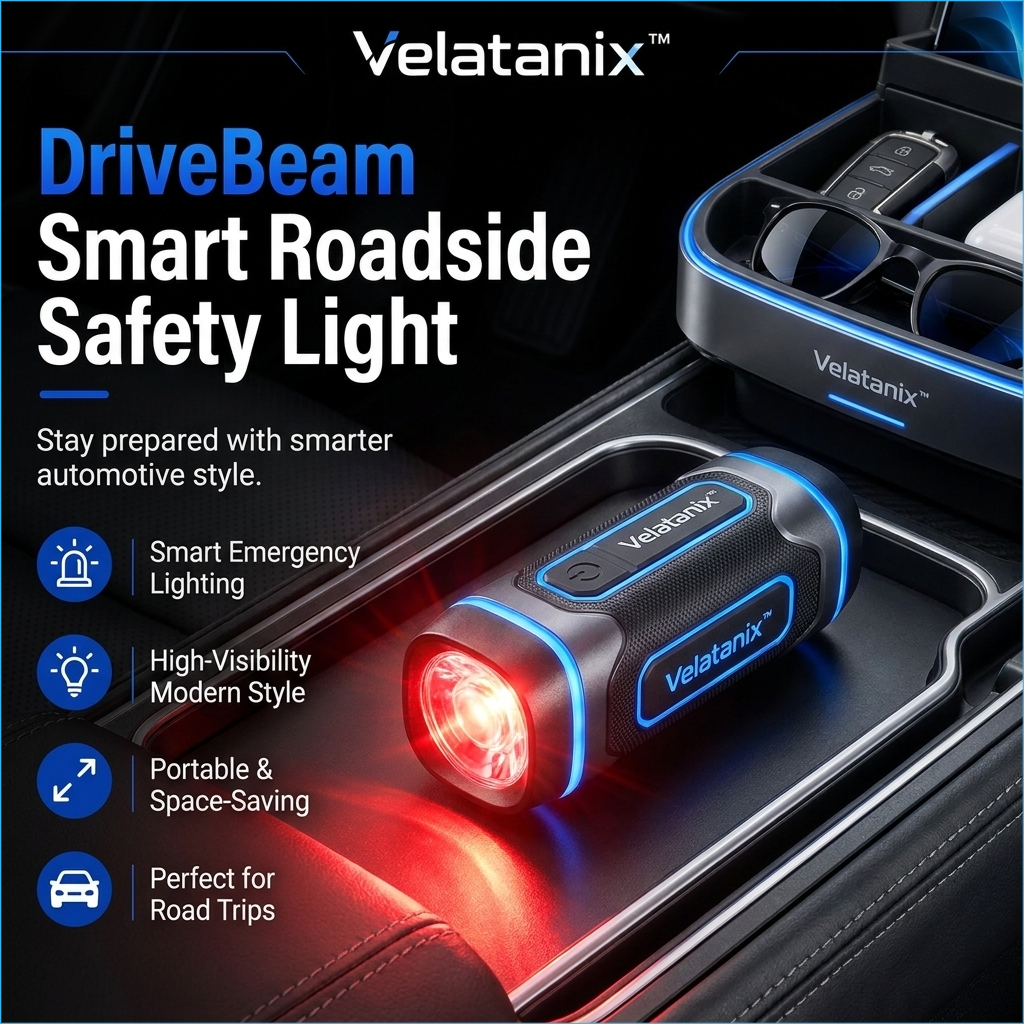 Velatanix™ DriveBeam Smart Roadside Safety Light