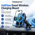 Velatanix™ VoltFlow Smart Wireless Charging Mount