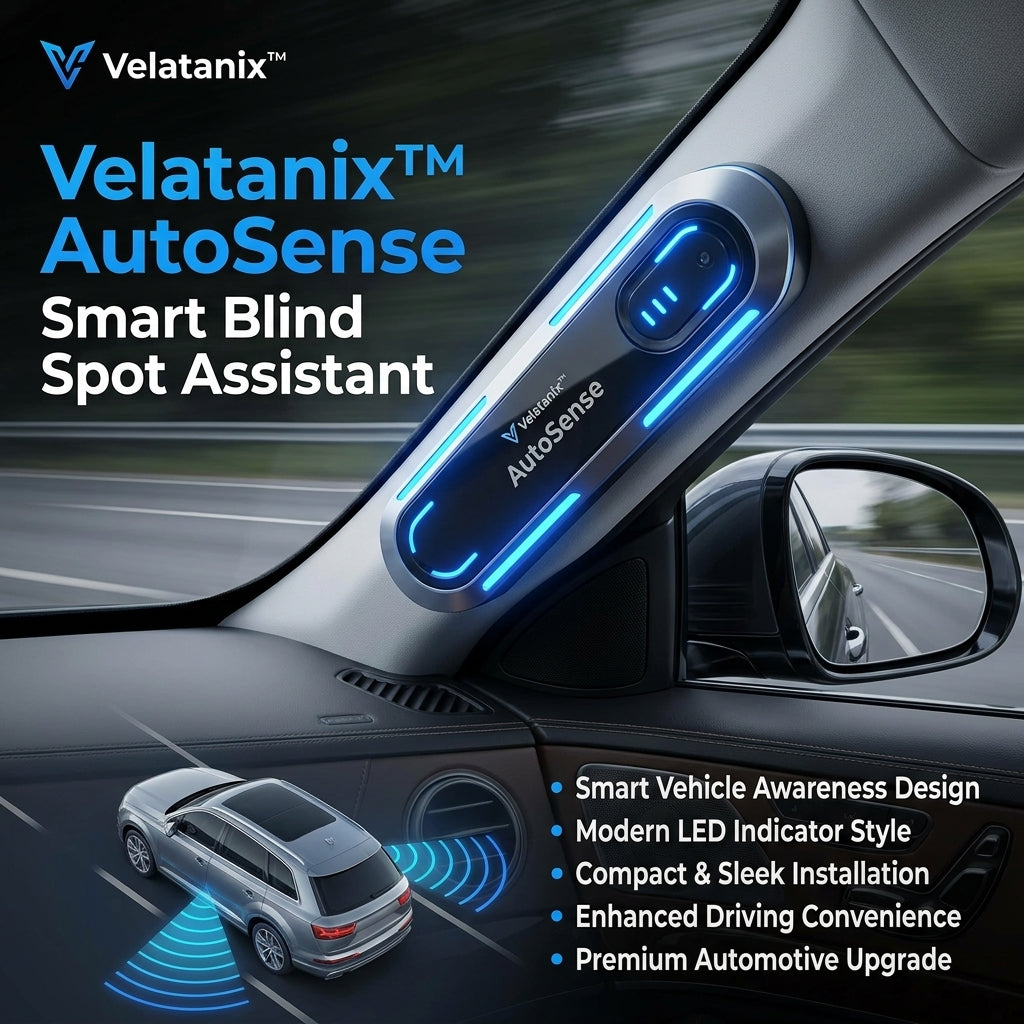 Velatanix™ AutoSense Smart Blind Spot Assistant